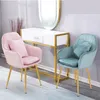 Furniture chair Dining room furniture office chair armchair dining nordic ins manicure makeup stool home dining modern minimalist 303g