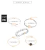 Multilayer Bracelet Set 5 Pcs/ Set Turtle Heart Chains Bracelets Clothing Accessories Leather Bracelet Set