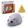 Elektryczne zdalne mysie zabawki wypchane pluszowe myszy drażnić kota elektroniczne zabawki dla zwierząt domowych bawić się zabawnymi zabawkami