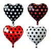 500 pcs/lot coccinelle Dot coeur feuille ballons 18 pouces Globos mariage fête d'anniversaire décorations enfants anniversaire fournitures SN5120