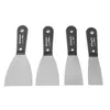 7pcs raspando faca de massa 1quot5quot com bolsa de armazenamento de ferramentas para ferramentas de construção de raspagem de parede do piso T200602