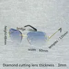 Lunettes de soleil à fil aléatoire pour hommes et femmes, coupe ovale en diamant, accessoires ombre pour femmes, plage, conduite, vente en gros d'usine, 2022