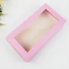 Paper Gift Boxes with Clear Window Packaging Box for Socks Wallet Carton Underwear Storage Boxes GGE1988