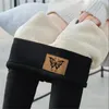 Kobiety Zimowe Ciepłe Legginsy Ramię Nogi Warmers Wysokiej Talii Spodnie Aksamitne dla kobiet Stretch Zagęścić legging