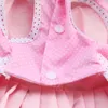 Mari Store Gook Dog Платья Розовое платье принцессы для собак 6071054 Поставки для домашних животных (платье + шляпа + трусики + поводки = 1 ком