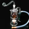 全体セットガラスホーブの喫煙パイプ煙Shisha Diposableガラスパイプオイルバーナーアッシュキャッチャー船Percolater Bubblerタバコボウルアクセサリーギフト