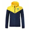 2020 2021 Leeds yetişkin kapüşonlu rüzgarlık ceket kış rüzgar geçirmez Hızlı Kuru Ceketler Koşu spor futbol ceket hoodies fermuar