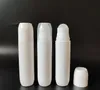 100 ml vita plastrullflaskor, deodorantflaskor, 3.4oz vit tomt påfyllningsrulle på flaskor för eteriska oljor Parfym kosmetika sn