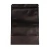 500pcs/lot Black white Kraft Paper Window Bag Stand up Snack Cookie Tea Coffee Packaging Bag Paper Gift Pouch5