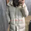 Cappotti e parka da donna Autunno Inverno Lungo X-Long Alta qualità Beige Nero con giacche slim con cappuccio Donna 211216