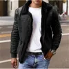 Men Retro Fur Jackets Slim Fit Motorcycle Jacket Fashion Outwear Male Warm Bomber Military Outdoor Coats 201105