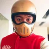 Motorcycle Helmets Japanese Helmet Thompson Co Full Face Glass Fibe Vintage For Men And Women Retro Jet9637784