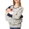 40 # maternidad enfermería Sudadera con capucha invierno otoño ropa de embarazo mujeres embarazadas lactancia sudaderas camisas Top1