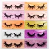 Wholesale Lashesミンクナチュラルロングアイラッシュふわふわまるまつげの延長はバルクでのFaux CILSを作ります