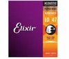 Elixir Acoustic Guitar Strings Fosfor Brązowy odcień 160771600216052110251105216027161021110011002110271200012002120509741456