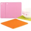 Square Table Mat Silicone Mat Baking Liner Kid Placemat Multifunction Kitchen Mat Pad Oven Mats Heat Insulation Non Slip