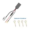 Kit Bluetooth Car Kit 12Pin 12V Adapter Aux Cable لـ W169 W245 W203 W209 W164 W221 Hands Wireless Auto 4 02223