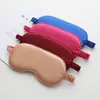 Silk Sleep Masks Rest Shading Eye Mask Padded Shade Cover Eyepatch Travel Relax Aid Blindfolds Eyemask