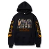 Manga Haikyuu Anime Felpe con cappuccio Uomini e donne New Fashion Hip Hop Fleece Felpe con cappuccio Streetwear Pullover Coppie Abbigliamento