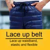 Skiing Pants Down Men Outdoor Thickened Climbing Warm Slim Trousers S5XL Waterproof Camping Thermal8237170