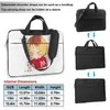 Nxy cosmetische tas haikyuu laptop case schokbestendige schattige computer reizen messenger pouch 0125