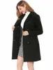 Zogaa mulheres casaco de lã inverno jaqueta quente magro lã lã cashmere casacos casacos casacos elegantes blend senhoras outwear sobretudo 201216