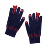 Cinq doigts gants dames hiver conduite écran tactile mignon mode dessin animé impression chaud couple mitaines de haute qualité1