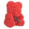 Romantischer Valentinstag-Plüsch-Rosen-Teddybär, Geschenk, Geburtstagsgeschenk, Weihnachten, Hochzeit, künstliche Blumen, Geschenke für Sie 201222
