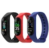 M4 الذكية الفرقة اللياقة تعقب الرياضة سوار معدل ضربات القلب ووتش الذكية 0.96 بوصة smartband مراقب الصحة معصمه pk mi band 4 dhl