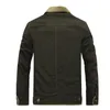 Riinr erkek ceket ceket kış askeri bombardıman ceketleri erkek jaqueta maskulina moda denim ceket erkek ceket 201128