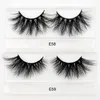 Bütün Kirpikler 100 Gerçek Sibirya Mink Fur 15mm 20mm 25mm Mink Kirpikler 5d 6d 3D Mink Lashes2457543