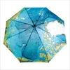 Ombrello da pioggia automatico da donna039s Ombrelli stampati con mappa del mondo a 8 costole per paraguas da pioggia femminile Y2003246194840