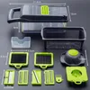 Keukenaccessoires Gadgets Tools Multifunctionele Groente Snelers Cutter 8 in 1 Rasp Shredders Keukenbenodigdheden 201201