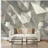 Modern minimalist abstract three-dimensional geometric wallpapers 3d customized wallpaper