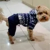 Roupas de cães de alta qualidade Casaco de estimação de pêlos de estimação de pó de pão de Natal Casa de Natal Costumo de cachorro de vestuário de roupas de Natal Y200917