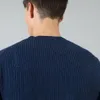 Jesienna zima w trudnej sytuacji Sweter pullover mężczyźni Rozrywa się dziura ciepła dzianina plus size swobodne swetry SI980566 201203