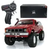 WPL C24 24G 116 4WD RC CAR JEEPモデル電気ラジオリモートコントロールされたオフロードトラックバギー移動機RC Toys Boys Gifts Y21931080