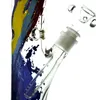 10 a 12 polegadas de vidro bongos diretos personalizados tema estilo pintar equipamento fumar tubos de água de fumar ciclone bongs sorted cor mediante solicitação