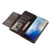 Колборовые чехлы для кошелька для Samsung Galaxy S20 Note20 Ultra Note10 Plus Crazy Horse Grain Cu Кожаный чехол для подставки для подставки для карты с слотами карты