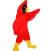 2019 Venta directa de fábrica Red Eagle Bird Mascot disfraces para adultos circo navidad Halloween Outfit Fancy Dress Suit Envío gratis