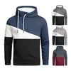 Men's Sweaters Skin-friendly Trendy Long Sleeve Hooded Turtleneck Men Sweatshirt Autumn Winter Hoodie For Travel