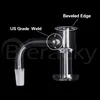 Two Optional Smoking 20mmOD US Full Weld Beveled Edge Terp Slurpers Blender Quartz Banger 10mm 14mm 18mm Seamless Nails For Glass Bongs Pipes Dab Rigs