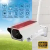 camera di sicurezza wifi solare all'aperto