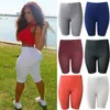 Frauen Sport Shorts Stretch Lauf Gym Fitness Kurze Hosen Workout Strand Casual Nahtlose Yoga Schlank Enge Shorts T200601