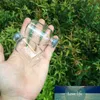 10pcs Small Glass Bottles with Rubber Stopper DIY Medical Alcohol Glass Vials Storage Containers Two Sizes Available