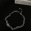 Hiphop stora kedjor chokers halsband för kvinnor punk smycken vintage låshänge halsband puck uttalande colliers mode bijoux 205260809