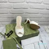 Designer Womens Shoes G Sandals Slippers Slides High Heels Luxury Snakeskin Lambskin Flats Leather Rubber Sandal Jelly Shoes Shallow 7484