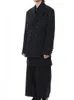 Özelleştirilebilir Yeni Erkek Giyim Yamamoto Kişilik Gevşek Takım İki Kruvaze Basit Casual Suit
