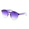 Kids Lovely Rimless Sunglasses Clear Full Lenses Frame With UV400 Protection Boys And Girls Cool Eyeglasses