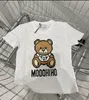 Kids T Shirts pixel bear Letters Clothing Summer Girl T-shirts Fashion Cute Tops Comfortable Casual Children Clothes Boy Baby Patterns Style Tees 90-130cm